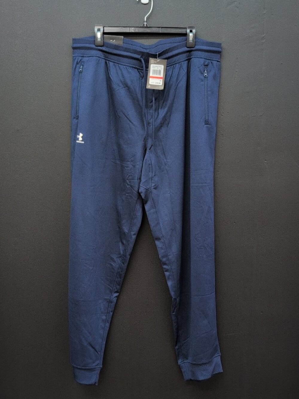 Under Armour Sportstyle Tricot Drawstring Men’s Jogger Pants 2XL Steel Blue